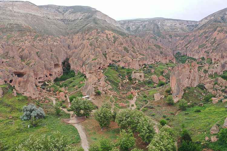 Zelve Valley - Valley of Cappadocia Zelve Valley - Valley of Cappadocia
